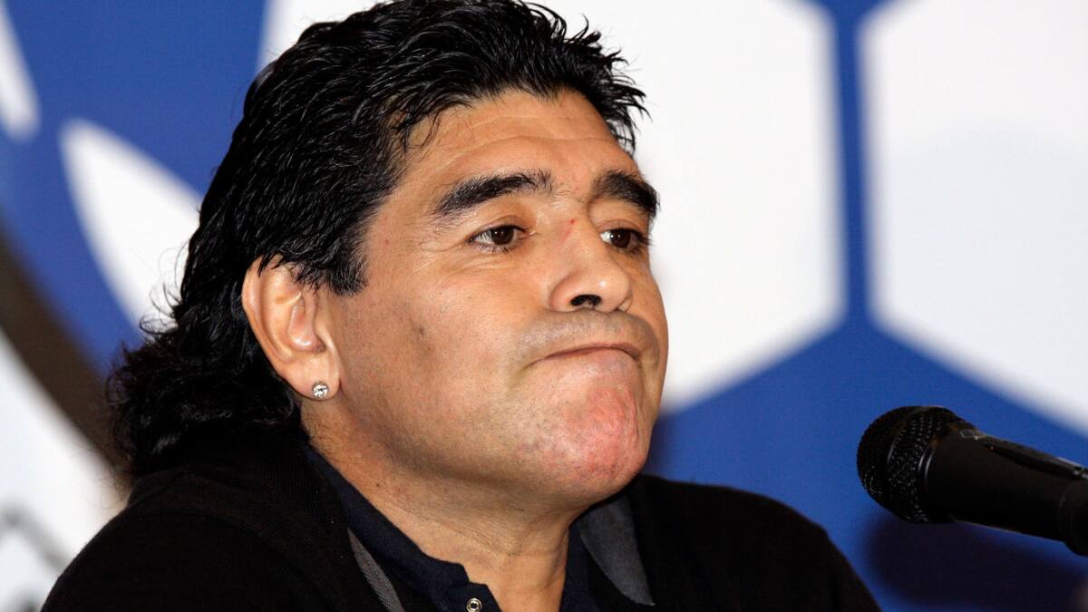 Diego Maradona murió el 25 de noviembre de 2020. Foto: Archivo.
