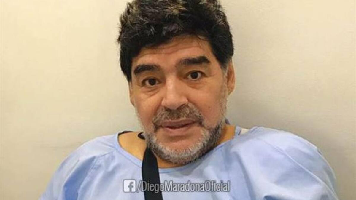 Diego Maradona en Rusia