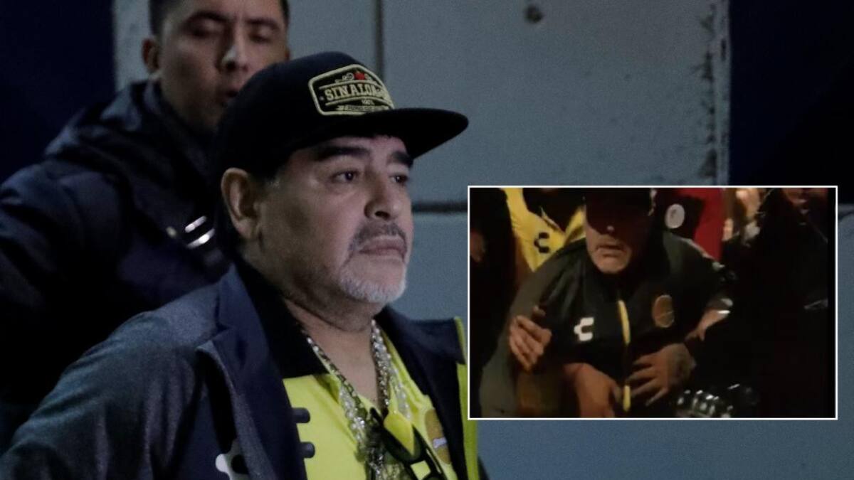 Diego Maradona enojado tras derrota de Los Dorados, Liga de ascenso de México, Reuters