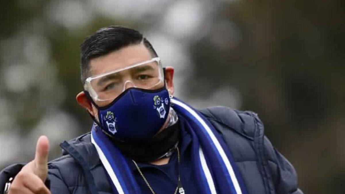 Diego Maradona, Foto NA