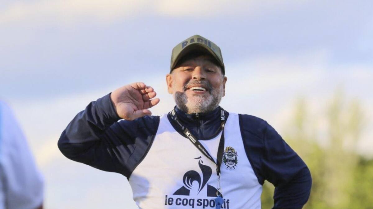Diego Maradona. Foto: NA.