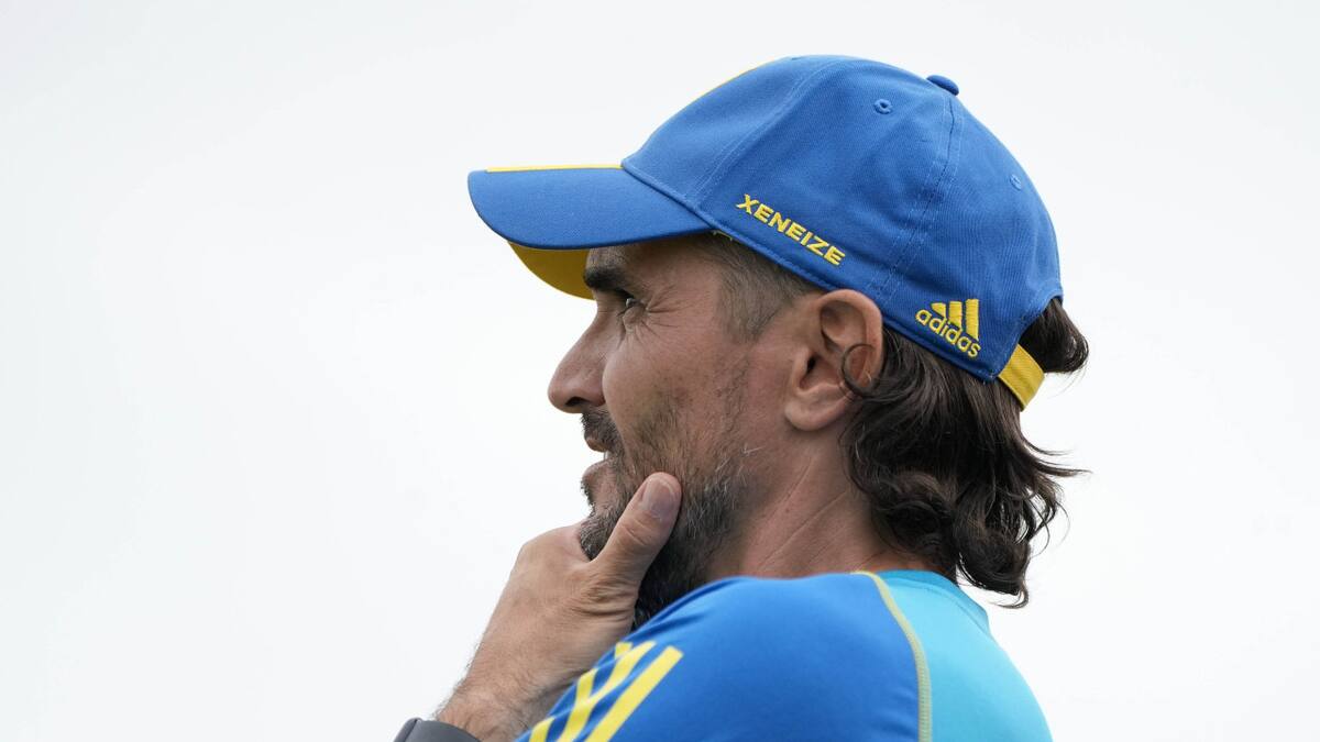 Diego Martínez, entrenador de Boca Juniors. Foto: NA