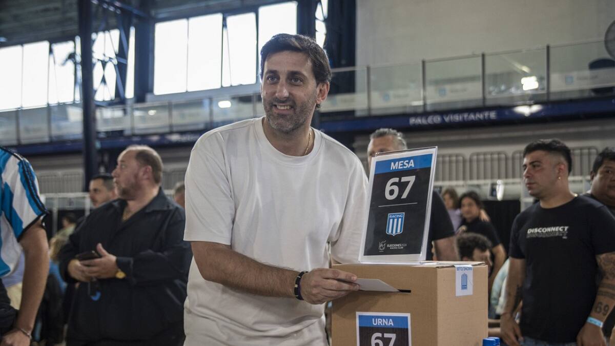 Diego Milito es nuevo presidente de Racing. Foto: X @RacingClub.