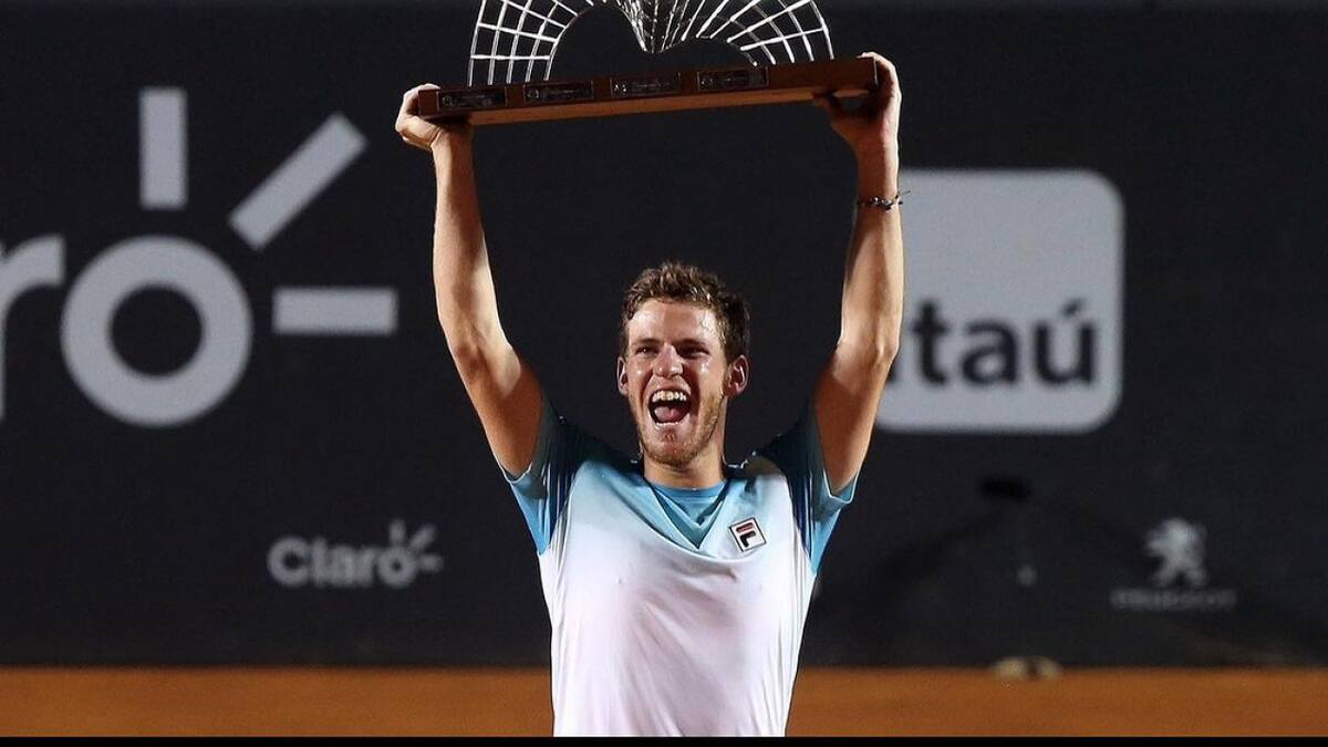 Diego Peque Schwartzman. Foto: Instagram @dieschwartzman