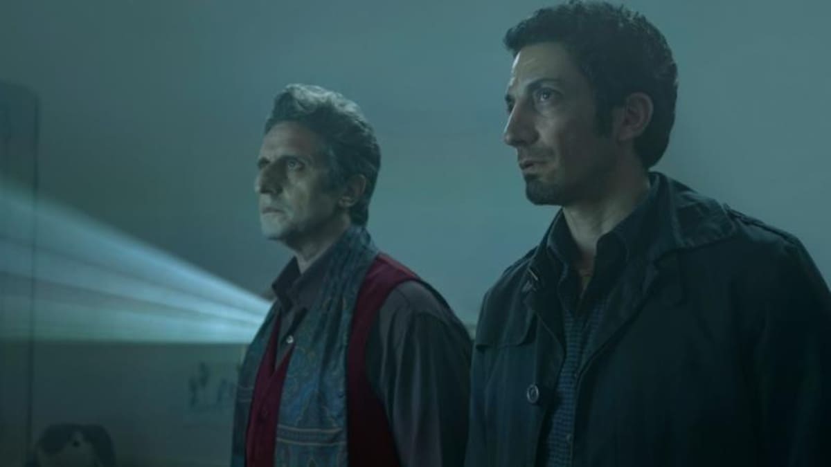 Diego Peretti y Juan Minujín, La ira de Dios. Foto: NA.