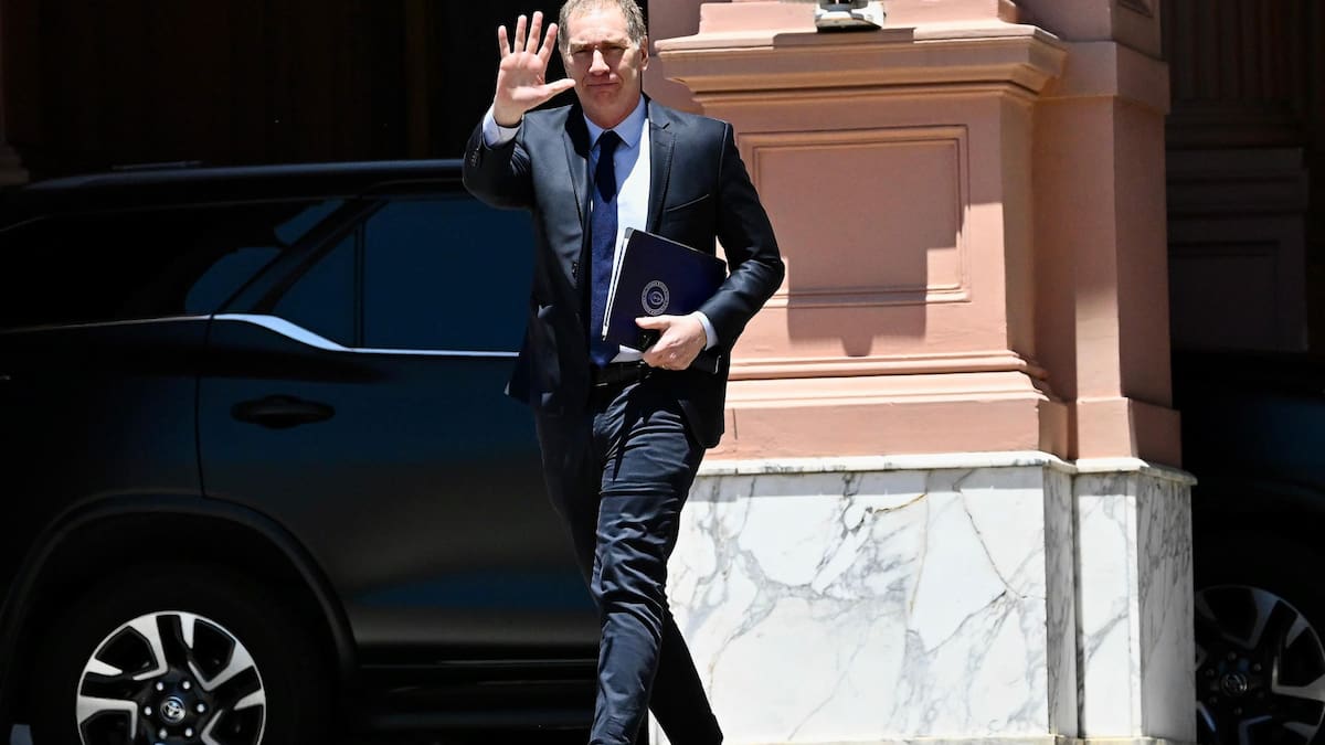Diego Santilli, ministro de Interior.