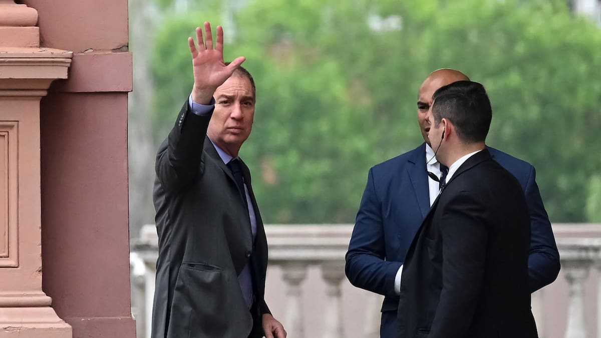 Diego Santilli, ministro del Interior.
