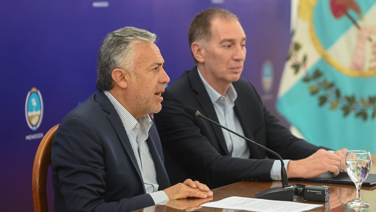 Diego Santilli y Alfredo Cornejo
