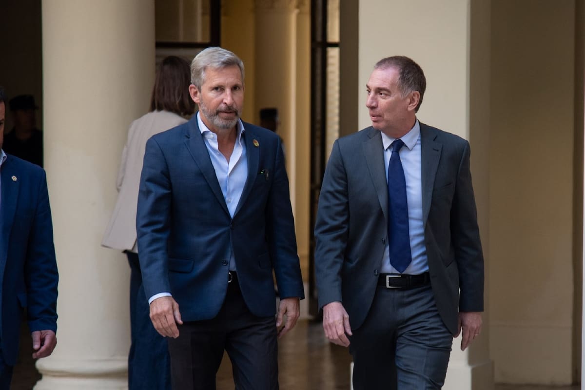 Diego Santilli y Rogelio Frigerio.