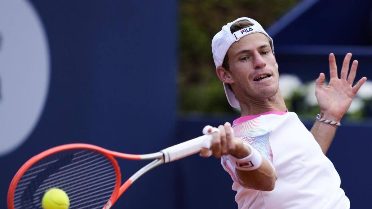 Diego Schwartzman en el ATP de Barcelona, AGENCIA EFE
