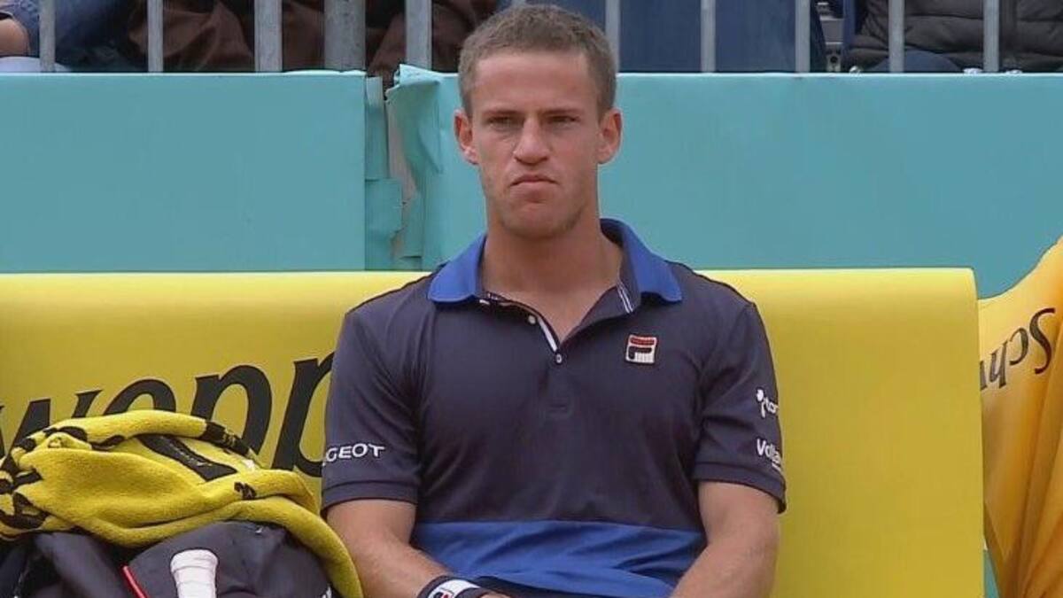 Diego Schwartzman en el Masters 1000 de Madrid