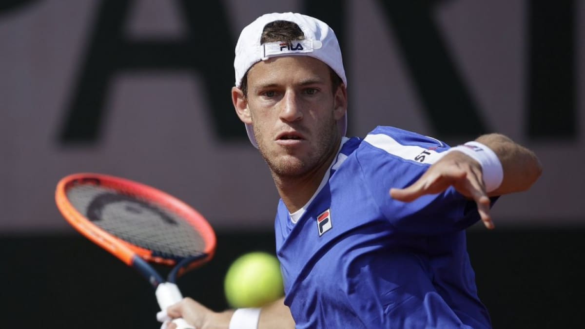 Diego Schwartzman, tenista. Foto: NA