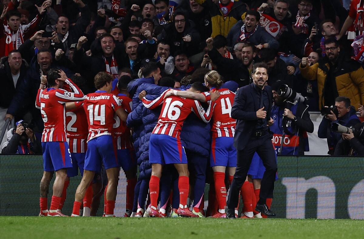 Diego Simeone Y el Atlético Madrid. Foto: REUTERS/Juan Medina