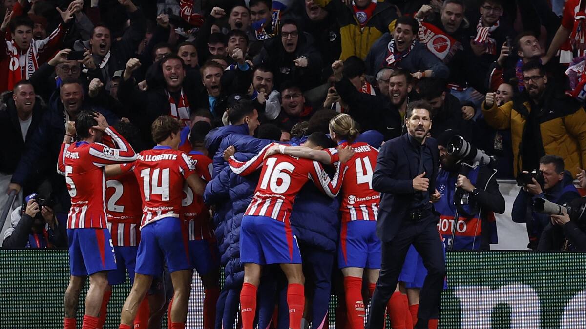 Diego Simeone Y el Atlético Madrid. Foto: REUTERS/Juan Medina