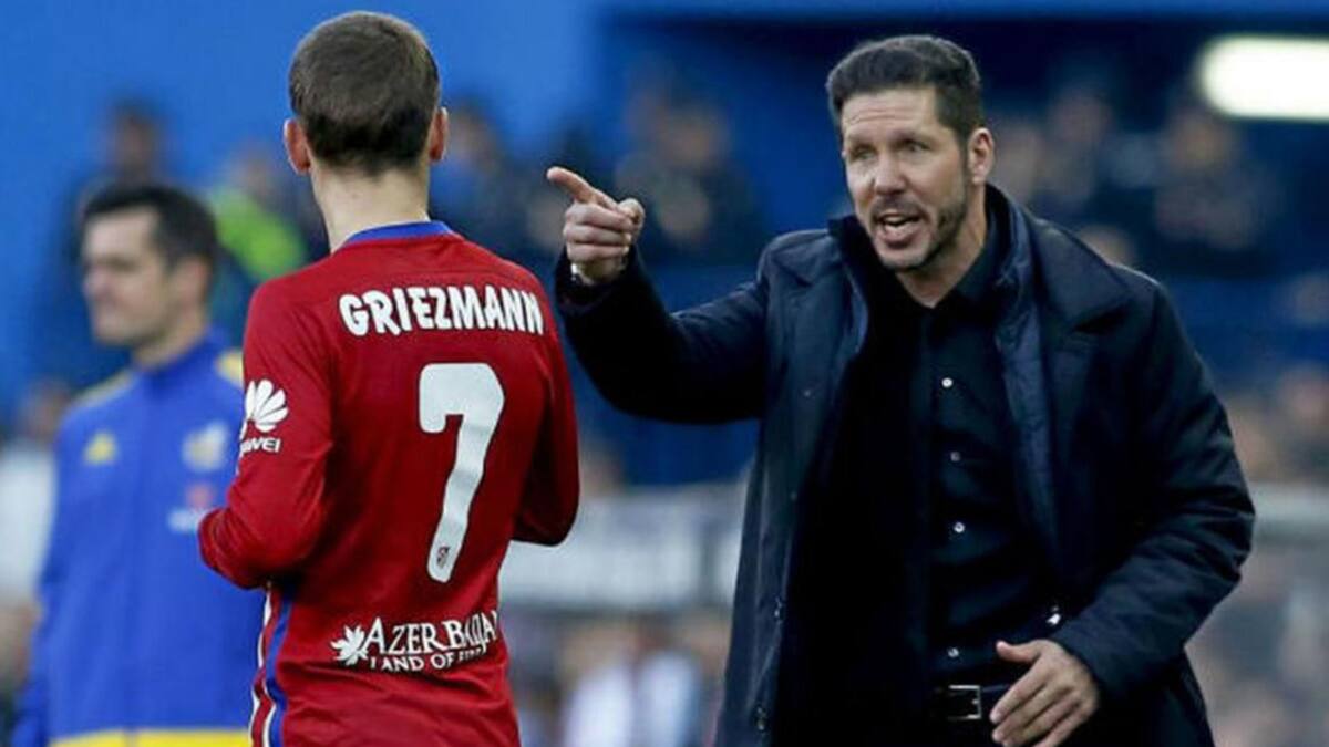 Diego Simeone y Griezmann, La Liga, Reuters