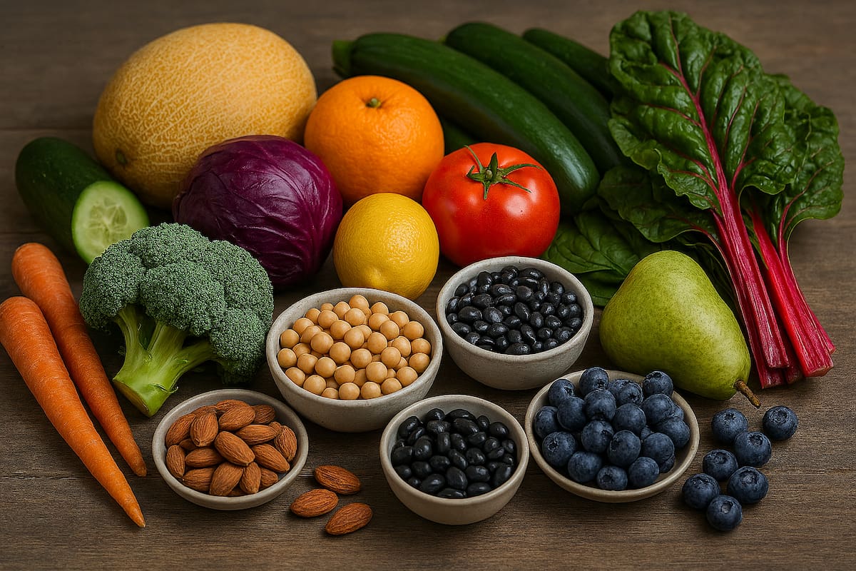 Dieta basada en plantas - veganismo.