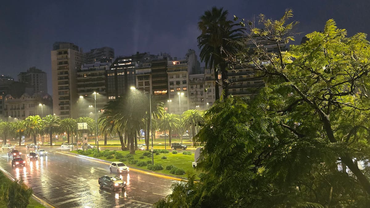 MINUTO A MINUTO | Se registran tormentas intensas en sectores de Buenos Aires y varias provincias