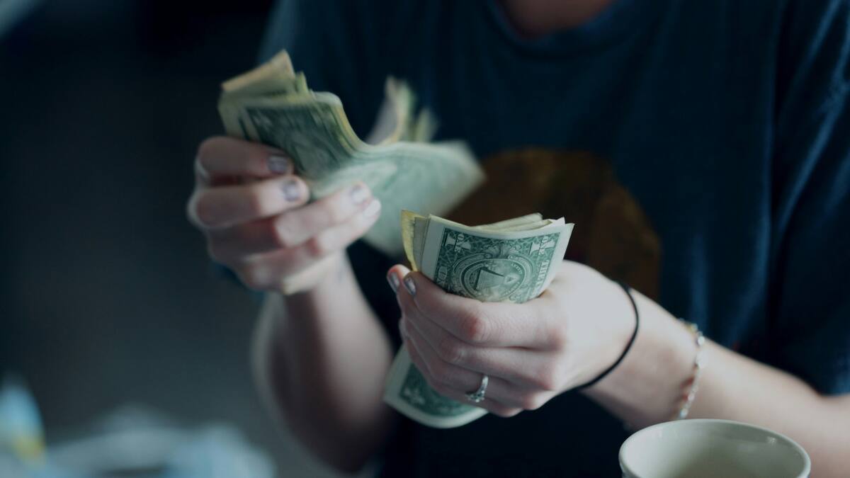 Dinero, billete, ganancia. Foto: Unsplash