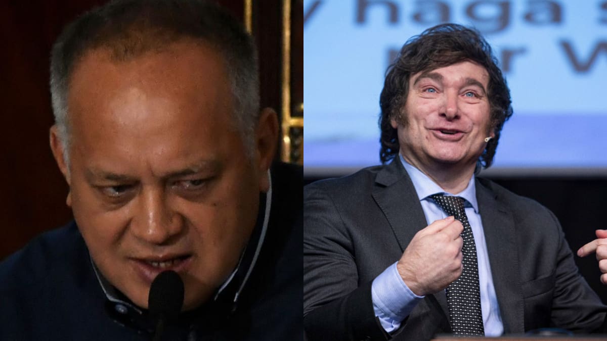 El ministro del Interior de Venezuela criticó fuertemente a Milei y a Noboa, presidente de Ecuador.