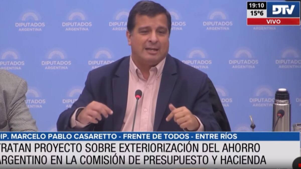 Diputados: obtuvo dictamen el régimen de blanqueo de capitales. Foto: Captura de pantalla.