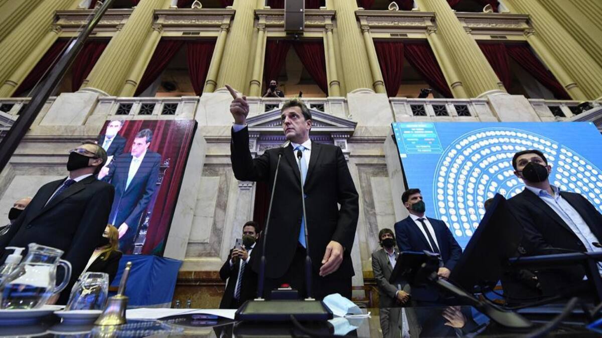 Diputados, sesión Presupuesto 2021, Sergio Massa, Frente Renovador