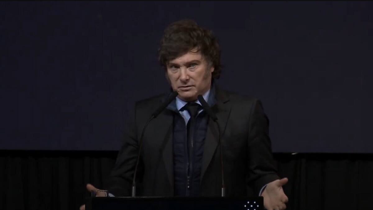 Javier Milei. Foto: captura