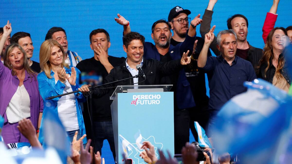 Discurso de Kicillof. Foto: NA.