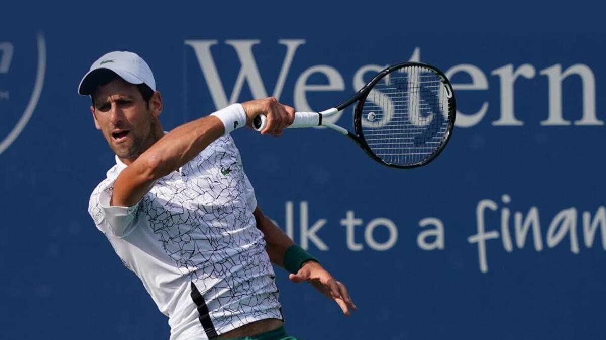 Djokovic en Cincinnati (Reuters)