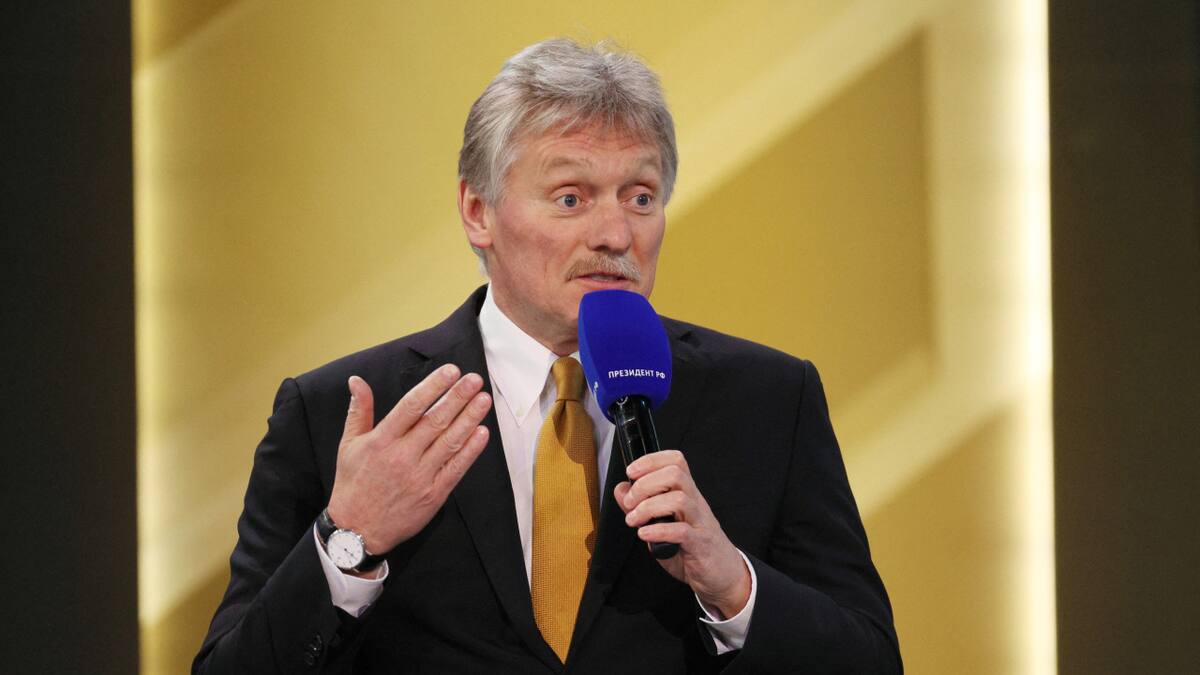 Dmitri Peskov, portavoz de Rusia. Foto: Reuters.
