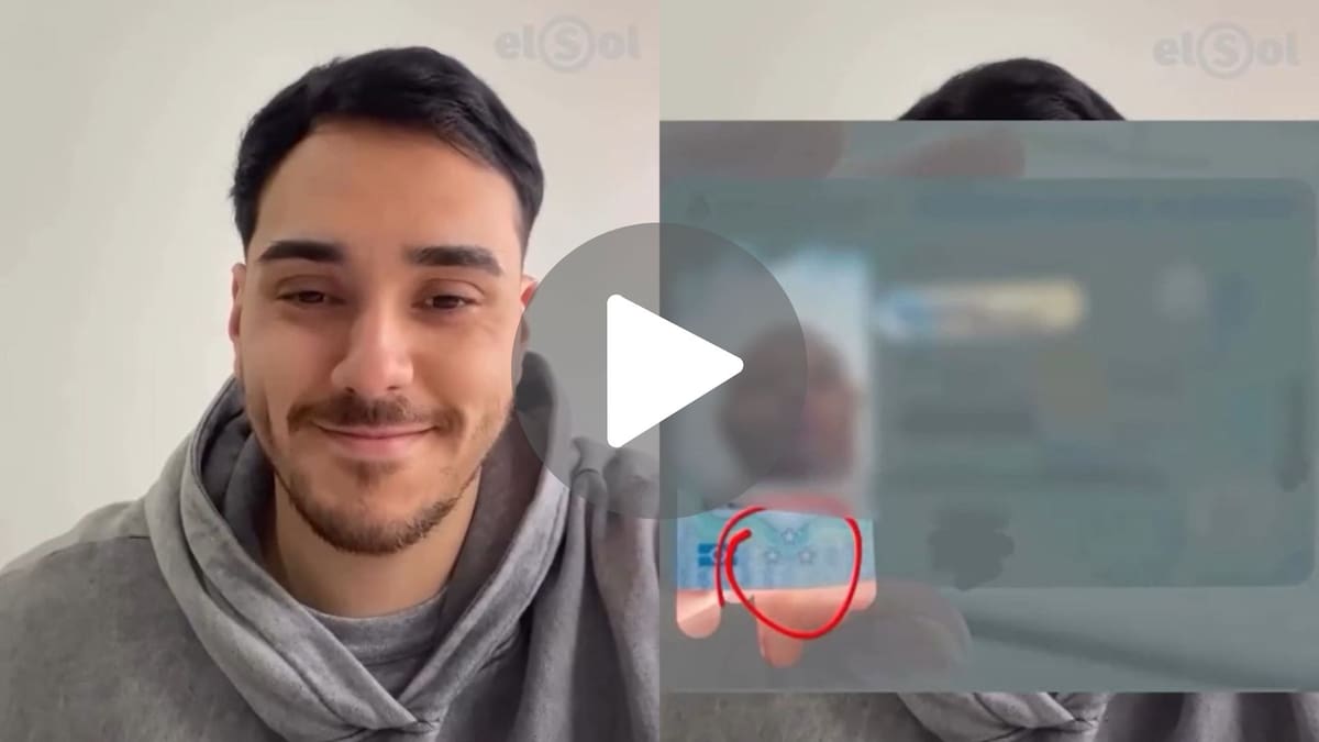La reacción de la mujer se volvió viral en redes al descubrir que el nuevo documento incorpora las tres estrellas de los títulos mundiales de la Selección Argentina.