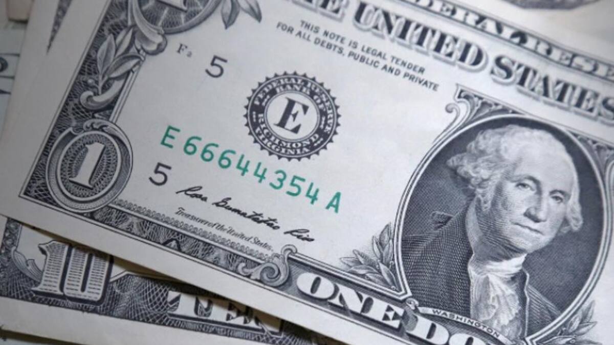 Dólar, Dólares, billetes de dólar, foto NA