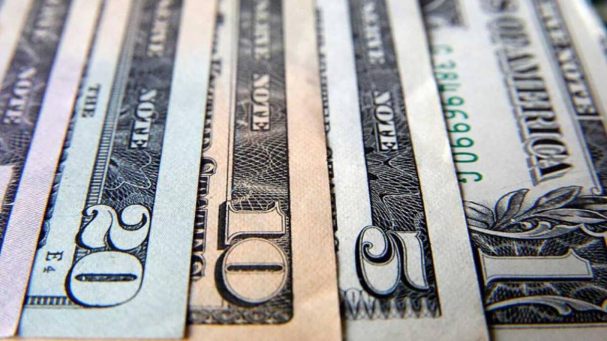 Dólar, Dólares, billetes de dólar, foto NA