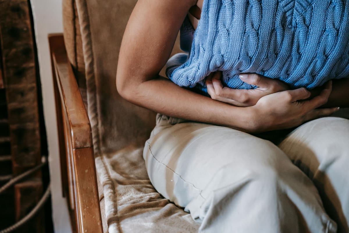 Dolor de panza; dolor abdominal. Foto: Pexels.