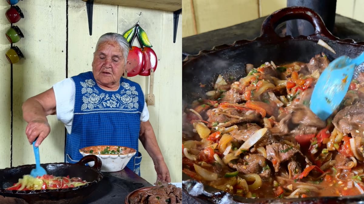 Doña Ángela; cocinera mexicana.