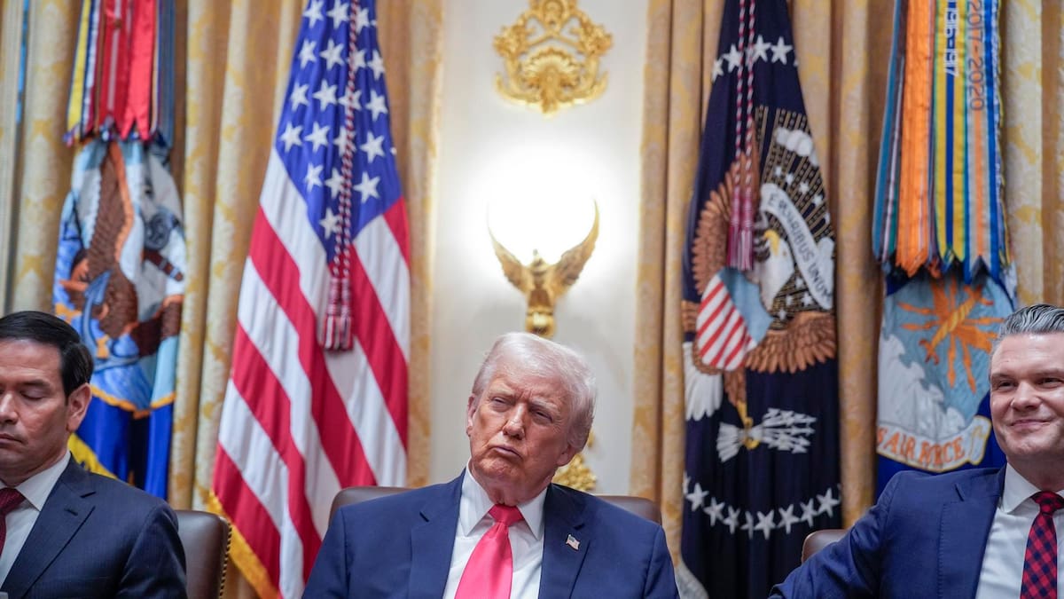 Donald Trump, presidente de Estados Unidos.