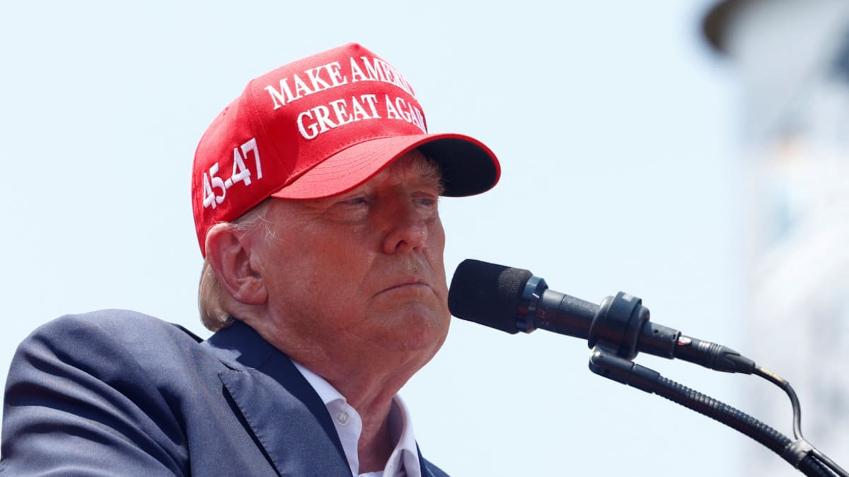 Donald Trump dijo que Joe Biden llevará a Estados Unidos a una Tercera Guerra Mundial. Foto: Reuters.