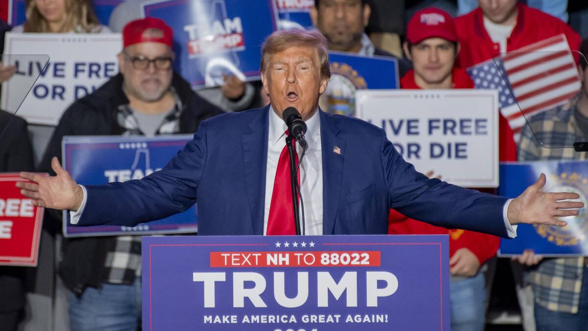 Donald Trump, EEUU. Foto: EFE