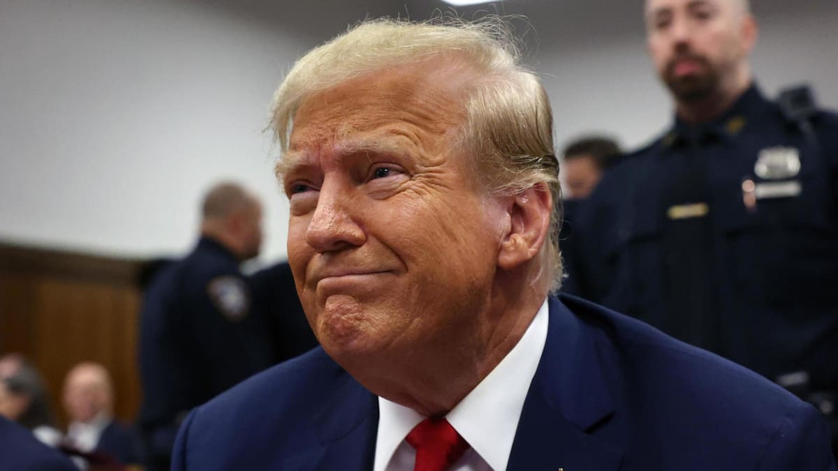 Trump, culpable de falsificar documentos para silenciar aventura con actriz porno. Foto: EFE