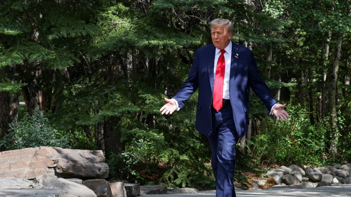 Donald Trump hegó haber mantenido conversaciones con Irán. Foto: Reuters/Chris Helgren.