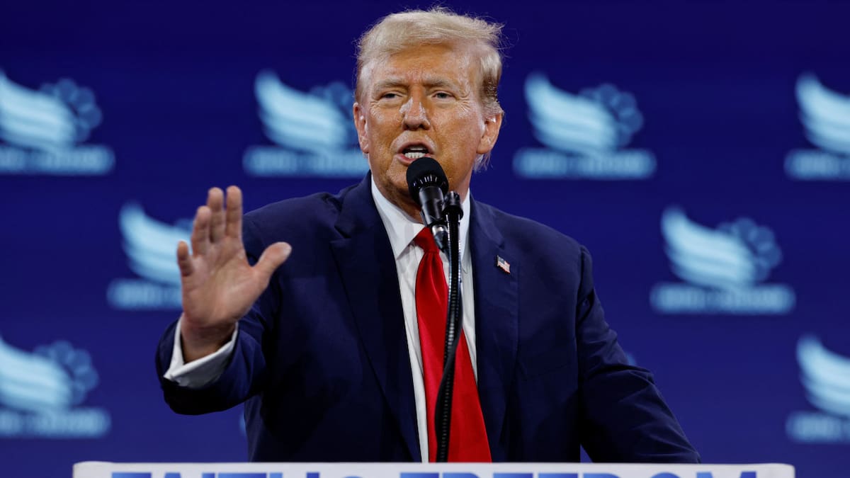 Donald Trump, expresidente de EEUU. Foto: Reuters