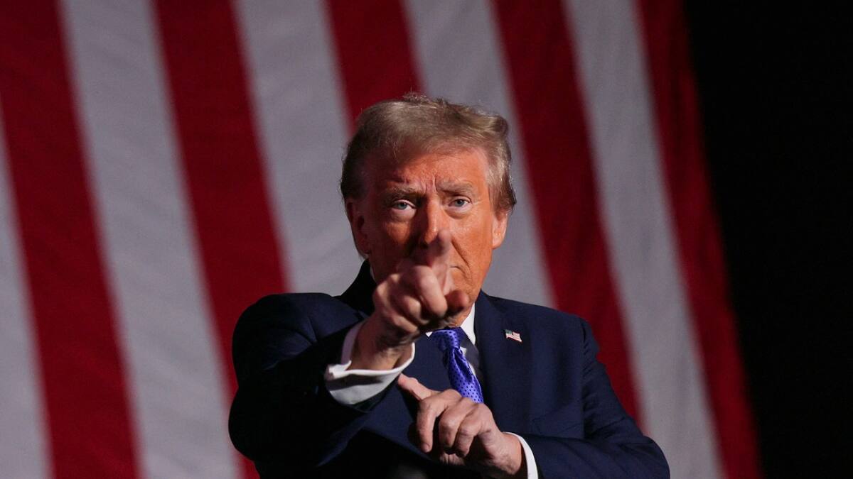 Donald Trump, expresidente de Estados Unidos. Foto: Reuters.