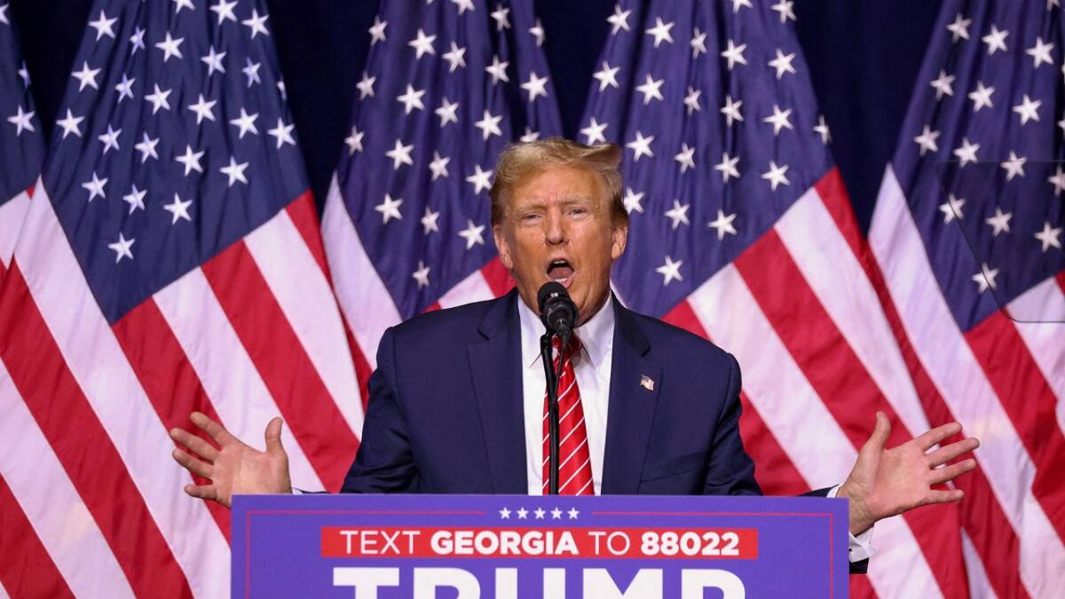 Donald Trump, expresidente de Estados Unidos. Foto: Reuters.