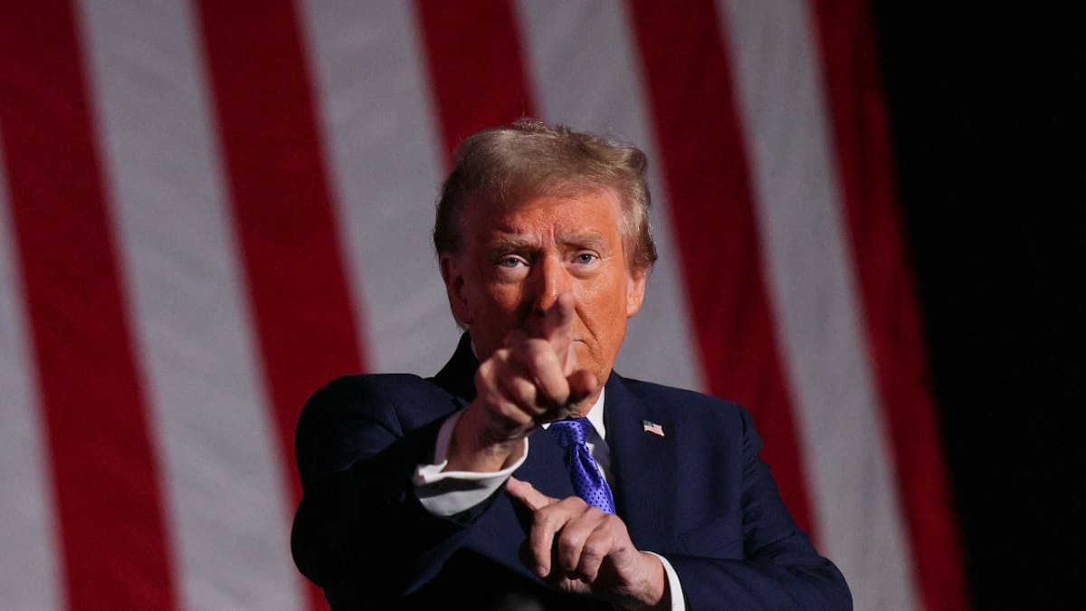 Donald Trump, expresidente de Estados Unidos. Foto: Reuters.