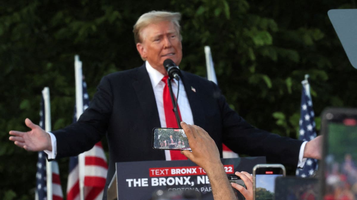 El candidato republicano, Donald Trump. Foto: Reuters.