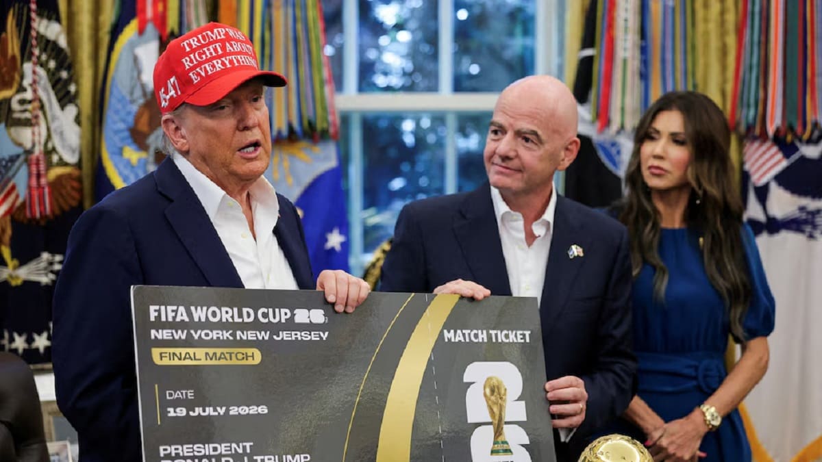 El presidente de la FIFA explicó por qué levantaron la sanción a Folarin Balogun y dio detalles de su charla con Donald Trump