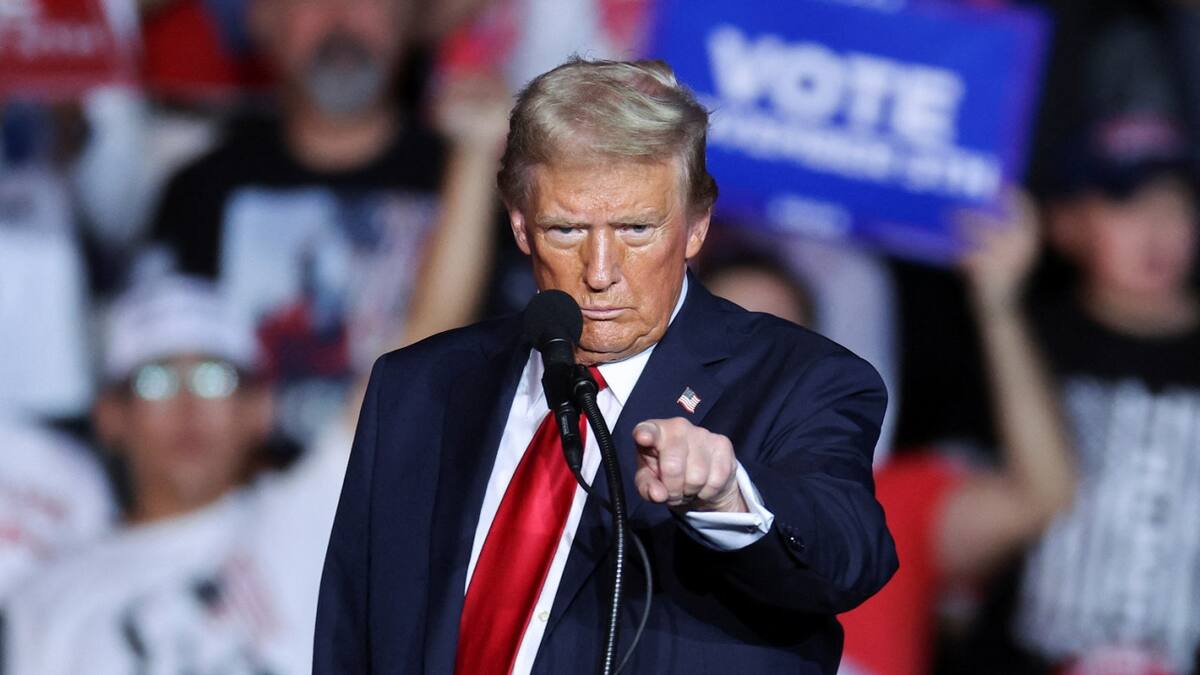 Donald Trump, presidente de Estados Unidos. Foto: Reuters