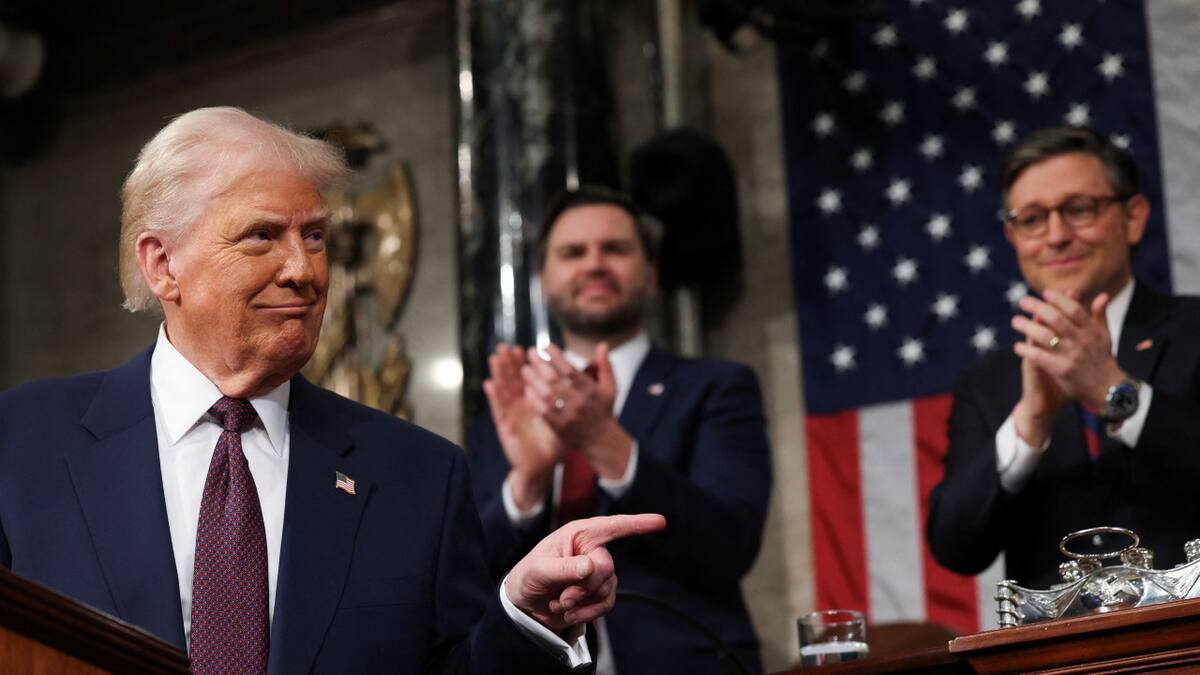 Donald Trump, presidente de Estados Unidos. Foto: Reuters.