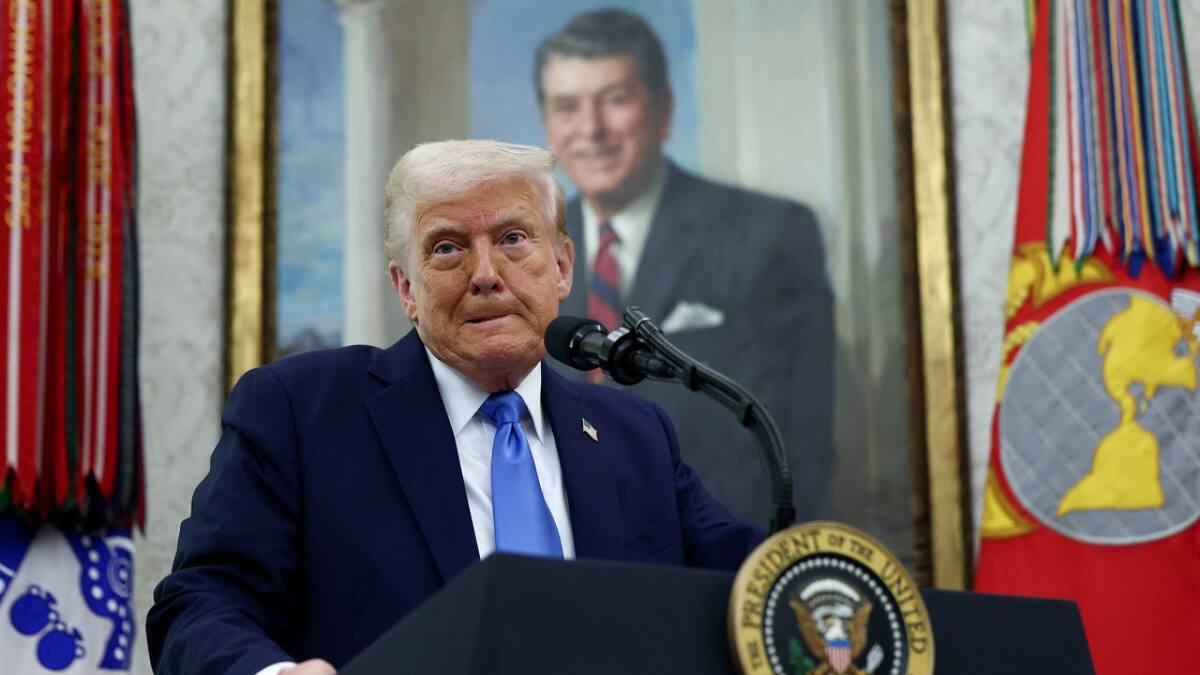 Donald Trump, presidente de Estados Unidos. Foto: Reuters (Evelyn Hockstein)