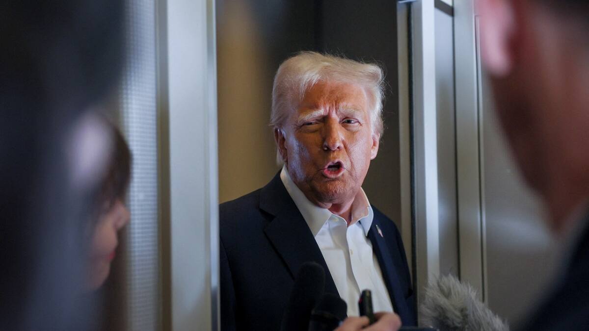 Donald Trump, presidente de Estados Unidos. Foto: Reuters (Leah Millis)