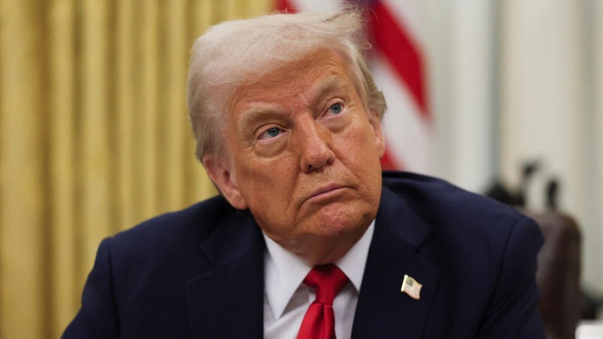 Donald Trump, presidente de Estados Unidos. Foto: Reuters/Leah Millis.